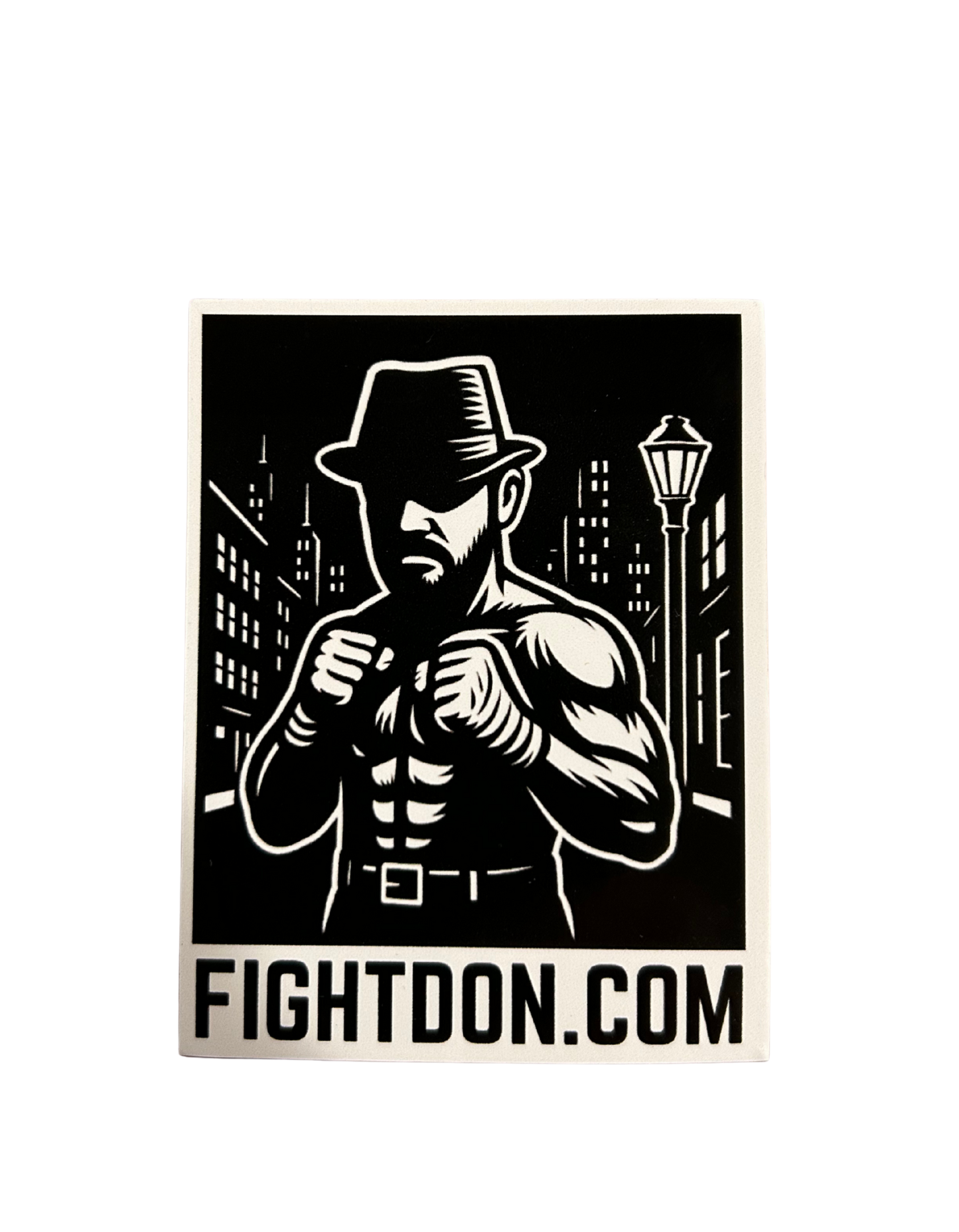 Fightdon.com vinyl sticker
