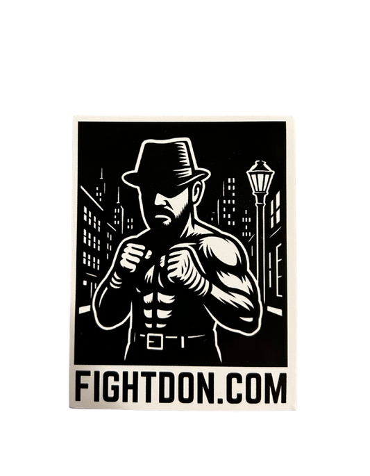 Fightdon.com vinyl sticker