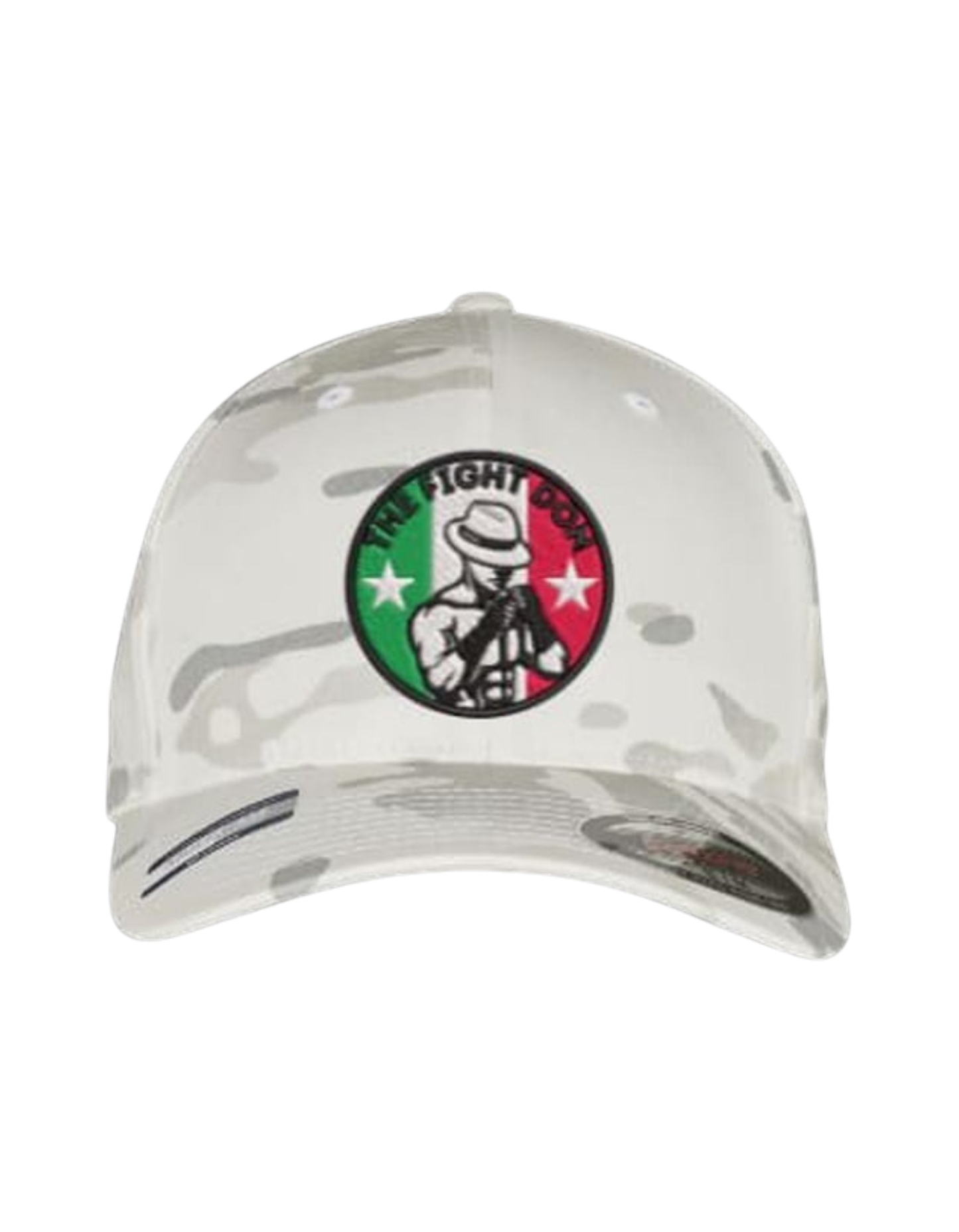 Fight Don Snow Camo fitted cap